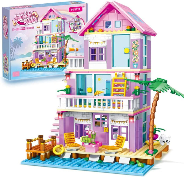 Girls Building Blocks Toys Set for Creative Play