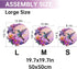 Hummingbird Wooden Puzzles for Adults, Unique Animal Shape Jigsaw Puzzles, Birthday Gifts for Family (S-8.4 * 8.1in-100