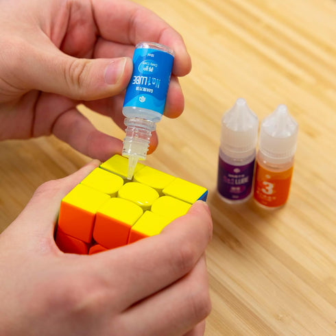 Set 3 10cc Speed Cube Lubricant - Rubic Cube Lube for High-Performance & Faster Turns - of Daily Care, Smooth & GAN