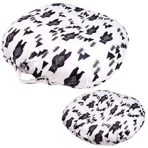 Baby Lounger Cover, Bear Newborn Lounger Cover for Boys, Snugly Fit Infant Removable Slipcover (Lounger Pillow Not