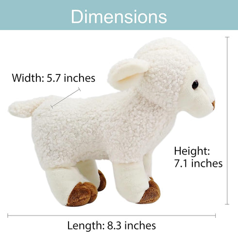Kulumi (3+), My Little Lamb - Singing Lamb w/Audio Bible, Stories and Songs Musical Stuffed Animal for Baby Christian