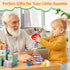 1-3 Dancing Talking Zebra Toy, Stuffed Animal Baby Toy Repeating What You Say, Easter Toys for Kids Glowing Musical