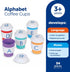 Learning Resources Alphabet Coffee Cups - ABC Toys, Phonics Practice, Reading Readiness, Language Development, Letter
