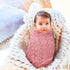 100% 43x35 Inches Baby Blankets Cotton Soft Airy Newborn Swaddle Infants Receiving Blanket for Crib Stoller Pink
