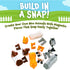 Magnetic Mix or Match Farm Animals Toy Play Set, 16 Pieces