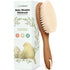 Baby Hair Brush with Soft Goat Bristles, Cradle Cap Brush for Infant, Toddler, Kids, Newborns, Baby Girls, Boys (Dark