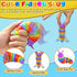 3 4 5-7, Sensory Toys for Autistic Kids, Autism Squishy Fidget Toys Slug Quiet Fidgets Classroom Calm Down Travel