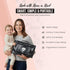 Black Grey Baby Camo Portable Diaper Changing Pad Waterproof Foldable Travel Mat with Pockets Soft Oxford Fabric