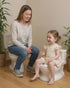 PipNest Realistic Potty Training Toilet - Flushing Sounds, Wipes Storage, Disposable Liners, Easy to Clean for Toddler