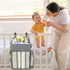 52+ 18.5" 10.5" 8" Maliton Changing Table Diaper Organizer - Baby Hanging Diaper Stacker Nursery Caddy Organizer