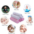 Softan Baby Washcloths, 24 Pack - Extra Soft & Ultra Absorbent Baby Towels, 9x9 Flamingos, Gentle on Sensitive Skin