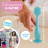 Bumco Baby Bum Brush - BPA-Free Diaper Cream Spatula with Suction Cup Base, Soft & Flexible Silicone, Wipe-Clean