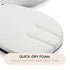 PandaEar Baby Bath Pad for Newborn, Soft Panda Cushion Mat for Sink Bathtub Essentials Shower Gift