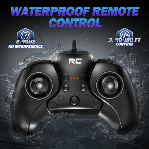 1:16 2.4GHz Trucks,4WD 5+ Amphibious Remote Control Car, Monster Truck Toys for Boys RC Cars, Waterproof RC All Terrain