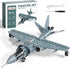 Lucky Doug STEM Building Projects Model Airplane Jet Set - Building Toys