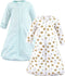 Hudson Baby Unisex Baby Cotton Long-Sleeve Wearable Sleeping Bag, Sack, Blanket