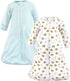 Hudson Baby Unisex Baby Cotton Long-Sleeve Wearable Sleeping Bag, Sack, Blanket