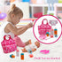Linkyloop Set Playset set 3+ Baby Doll Accessories Magic Bottle - Doll Feeding Pretend with Disappearing Milk & Juice