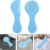 Set Toddmomy Brush and Comb with Soft Bristle Scalp Brush and Comb for Newborn Scalp Care, Blue Grooming Kit for Boys