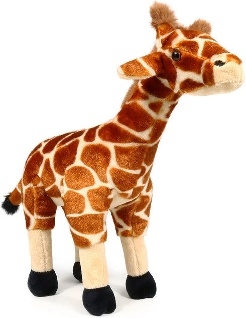 Ice King Bear Wild Animal Small Stuffed Animals, Zoo Family Plush Toy (Giraffe 11 Inches)