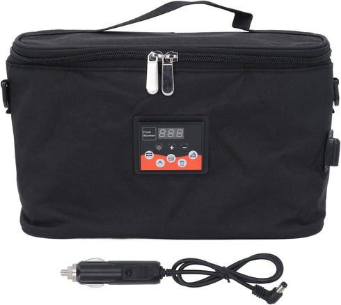 Car Baby Bottle Warmer Bag Portable Food Warmer Bag Adjustable Temperature Car Baby Bottle Insulation for Outdoor Can