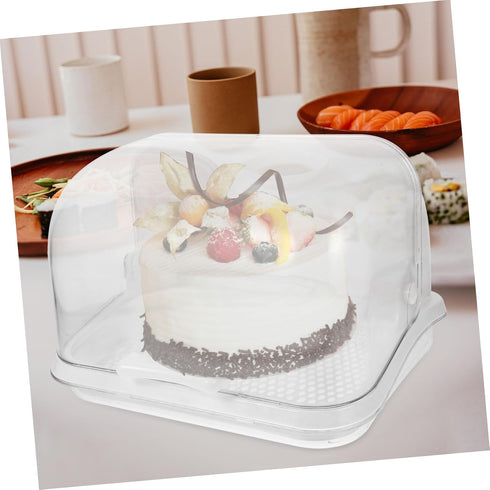 Countertop Toyvian Bottle Drying Box with Transparent Cover Milk Bottle Drainer and Storage Container for Tools