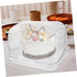 Countertop Toyvian Bottle Drying Box with Transparent Cover Milk Bottle Drainer and Storage Container for Tools