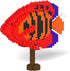 JEKCA Flame Angelfish 01S | Plastic Building Blocks for Age 14+