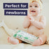 99% 3 60 pack (180 Pura Natural Sensitive Baby Wipes, Water, Unscented & Hypoallergenic, Suitable for Sensitive