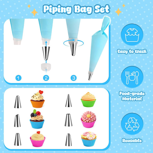 Sets, 32PCS LovesTown Kids Cooking and Baking Play Kitchen Accessories Pretend Play Toys for Toddler Birthday for Boys