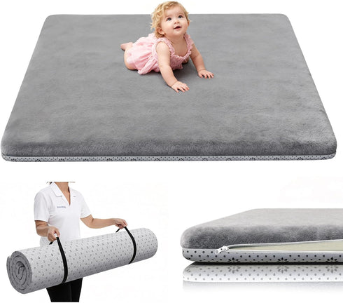 Yozoia Baby Play Mat 50 x 50, Thick Baby Play Mat for Floor,