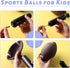 3 Otters 4PCS Sports Balls for Kids - Indoor & Outdoor Play Balls with Pump for Toddlers Football Soccer Basketball