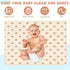 4 20" 28" 4 Geelin Pcs x Leather Baby Changing Pad Wipeable Changing Pad Portable Waterproof Diaper Mat for Travel Home
