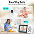 Upgrade Video Baby Monitor - WiFi Baby Camera with 2.8" Display, 1200ft Range, 2 Way Talk, Auto Night Vision