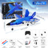 Beffkkip 2CH HW39 2.4GHz F35 RC Plane RC Airplane Toys Fighter Remote Control Plane RTF for Beginner, Kids and Adults