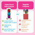 Set 3 18 Ooly Color Burst Grip Crayon for Toddlers and Little Hands, of Crayons with Classic Colors, Non-Toxic Easy