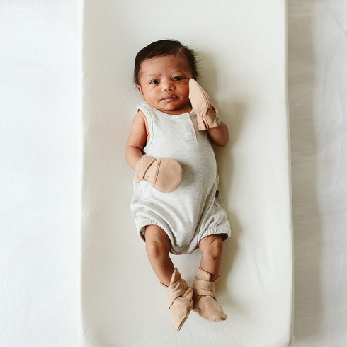Goumikids Organic Cotton Changing Pad Cover - Soft Viscose