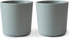 mushie Dinnerware Cups for Kids, Made in Denmark, Set of 2 (Sage)