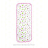3 Pack 100% Spasilk Baby Cotton Burp Cloths for Newborn Boys and Girls, Pink Flower, One Size