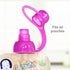 ChooMee SoftSip Food Pouch Tops | Red Purple + White Travel Case | Prevent Spills and Protect Child's Mouth
