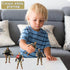 SCAHOW 6pcs 3 4 5 6 7+ Playsets Military Action Figures, Soldier Toys for Year Old Boys, Amy Men Action Figures