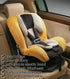 Toeloioh 2Pcs Car Seat Headrest Cover for Babies, Soft and Smooth Headrest Cover for Hair Protection, Skin-Friendly
