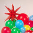 Red Blue Green Yellow Balloon Garland Kit 130Pcs with Cloud Mushroom Star Balloons for Party Decorations