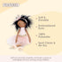 MON AMI Pink Ballerina African American Doll – 15”, Soft & Cuddly Plush Doll, Great Gift for Kids