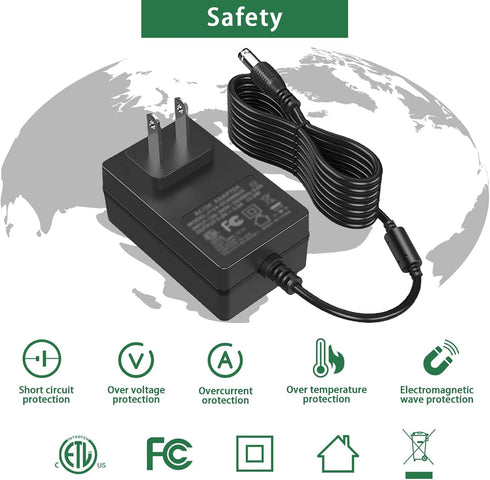 5V Adapter Replacement, Baby Swing AC Adapter Power Cord for Graco Swing Dreamglider/Duoglider/Simple Sway