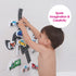 Edushape Magic Creations, Traffic Fun - Baby Bath Foam Toys, Stick-On Removable Foam Bath Toys for Toddlers 1-3
