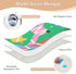 siphylline 52" 34" Cartoon Cute Christmas Light Green Extra Large Resuable Bed Underpads Highly Absorbent Baby Diaper