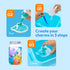10 Gels(7 12 Klever Kits Glow-in-The-Dark Water Gel Kit, Magic Fairy Water Pets Toy Kit with Glow-in-The-Dark Gels)