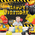 FIGEPO Set Construction Birthday Party Supplies Dump Truck Party Decorations Kits arch kit Garland for Boy Construction