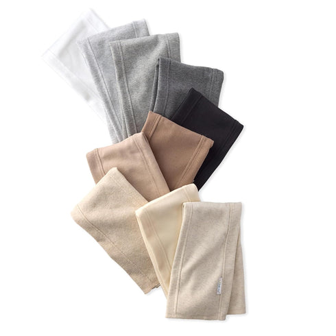 Butterblu Bailey 10-Pack Burp Cloths 100% Organic Cotton Knit for Newborn &